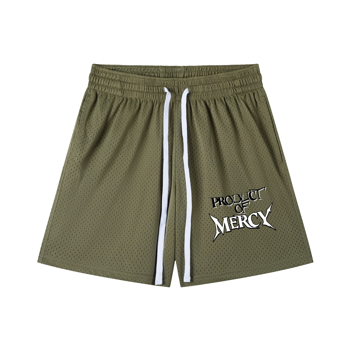 MERCY Mesh Shorts - White