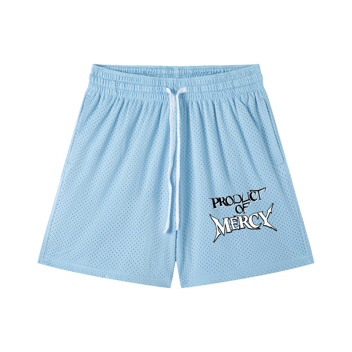MERCY Mesh Shorts - White