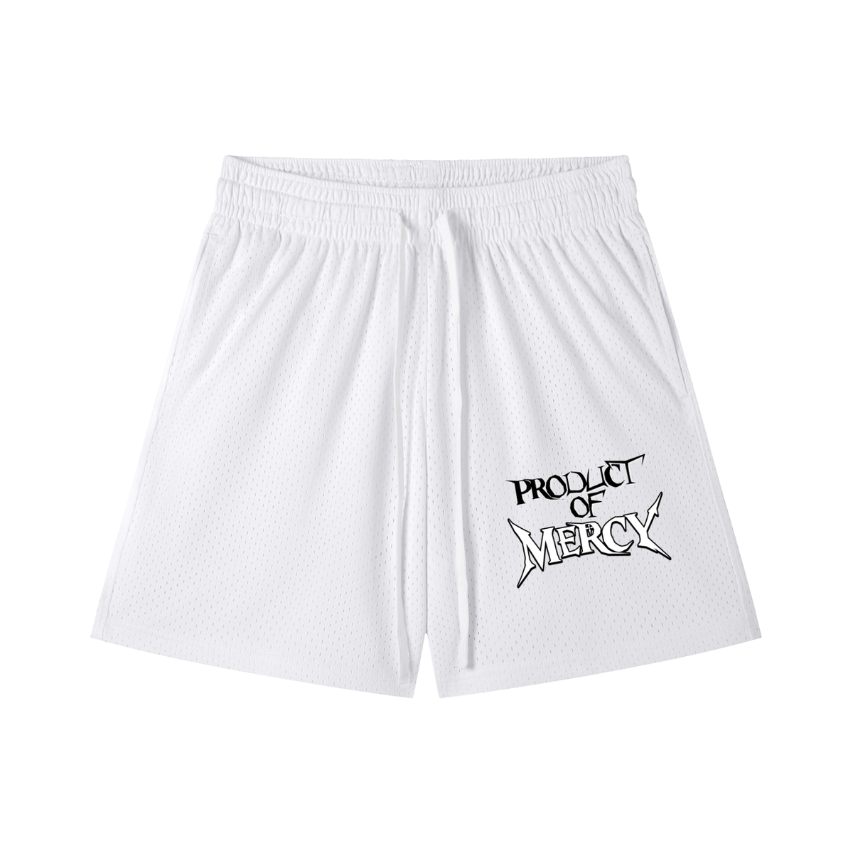 MERCY Mesh Shorts - White