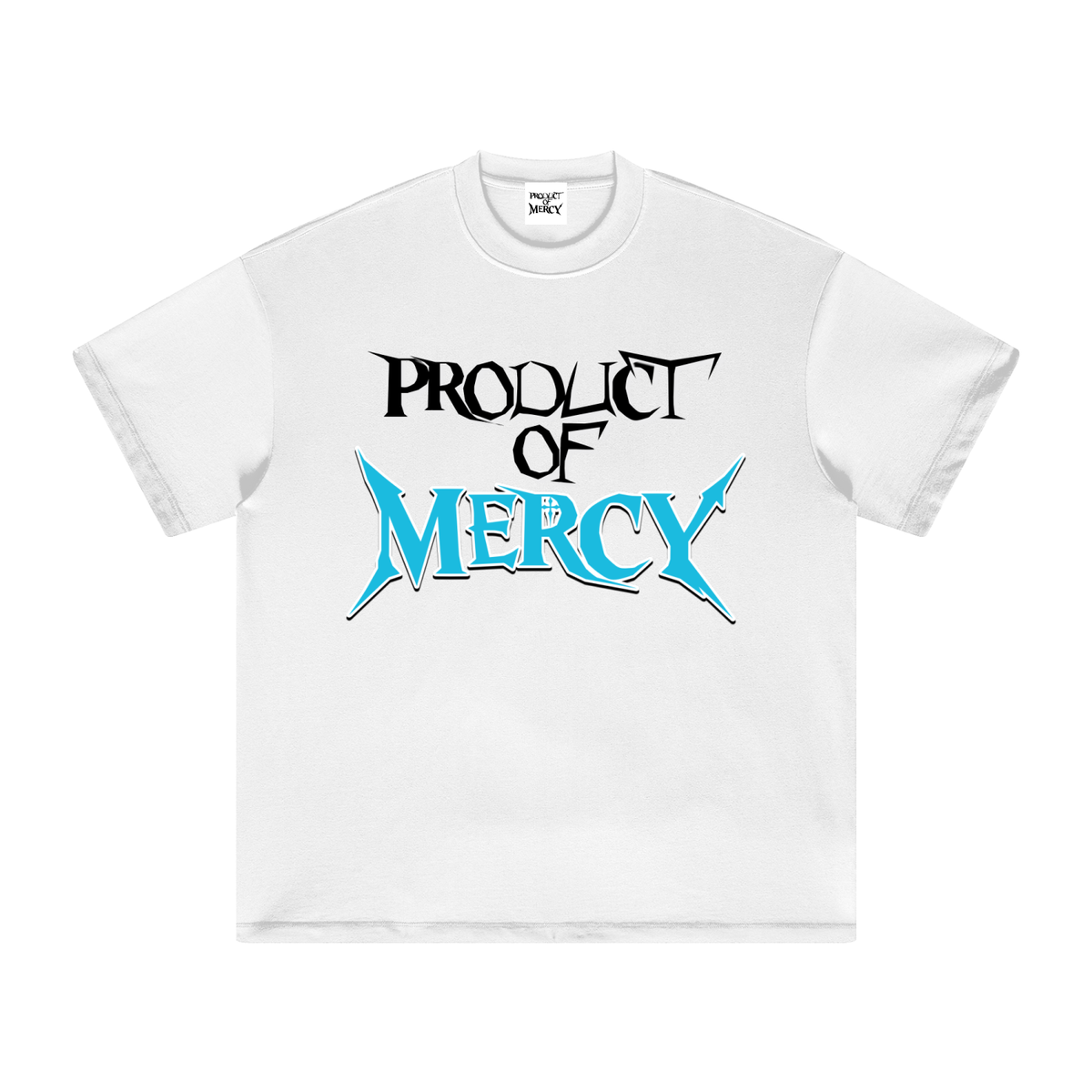 PRODUCT OF MERCY TSHIRT - Blue