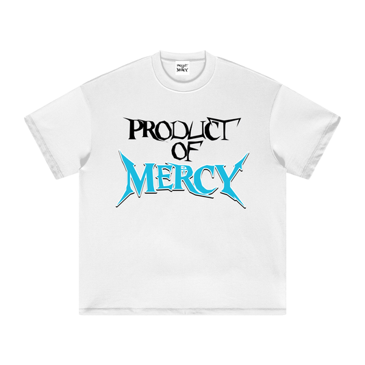 PRODUCT OF MERCY TSHIRT - Blue