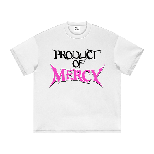 PRODUCT OF MERCY TSHIRT - PINK